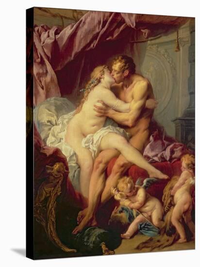 Hercules and Omphale-Francois Boucher-Stretched Canvas