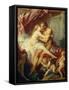 Hercules and Omphale-Francois Boucher-Framed Stretched Canvas