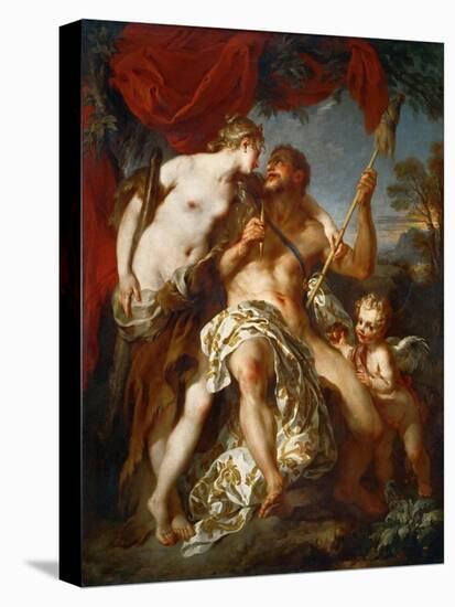 Hercules and Omphale-François Le Moyne-Stretched Canvas