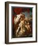 Hercules and Omphale-François Le Moyne-Framed Giclee Print