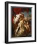 Hercules and Omphale-François Le Moyne-Framed Giclee Print