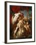 Hercules and Omphale-François Le Moyne-Framed Giclee Print