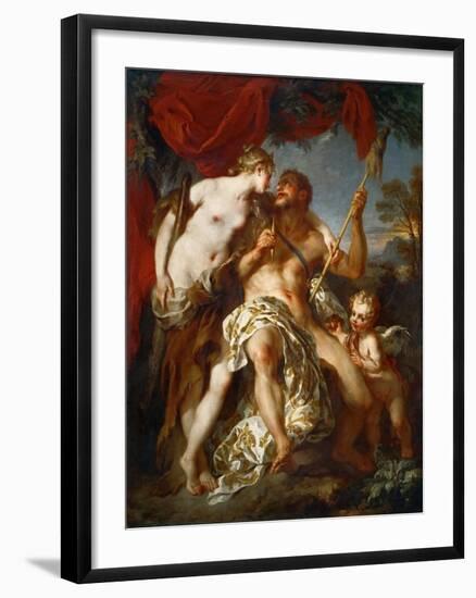 Hercules and Omphale-François Le Moyne-Framed Giclee Print