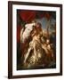 Hercules and Omphale-François Le Moyne-Framed Giclee Print