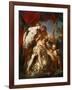 Hercules and Omphale-François Le Moyne-Framed Giclee Print