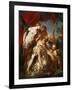 Hercules and Omphale-François Le Moyne-Framed Giclee Print