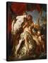 Hercules and Omphale-François Le Moyne-Stretched Canvas