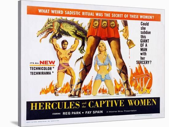 Hercules and the Captive Women-null-Stretched Canvas