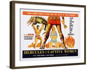 Hercules and the Captive Women-null-Framed Art Print