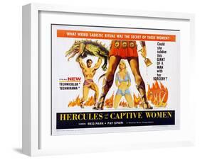 Hercules and the Captive Women-null-Framed Art Print