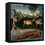Hercules and the Cattle of Geryones (From the Labours of Hercule)-Lucas Cranach the Elder-Framed Stretched Canvas