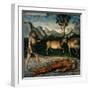 Hercules and the Cattle of Geryones (From the Labours of Hercule)-Lucas Cranach the Elder-Framed Giclee Print