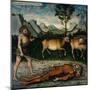 Hercules and the Cattle of Geryones (From the Labours of Hercule)-Lucas Cranach the Elder-Mounted Giclee Print