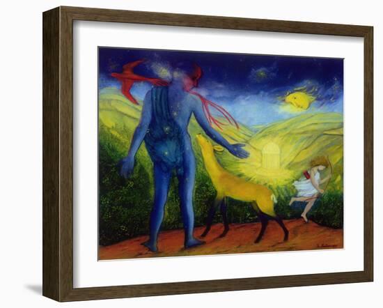 Hercules and the Golden Hind, 2008-Silvia Pastore-Framed Giclee Print