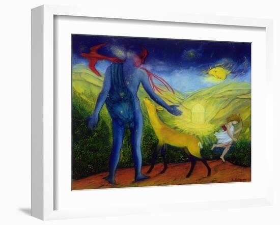 Hercules and the Golden Hind, 2008-Silvia Pastore-Framed Giclee Print