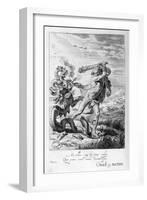 Hercules and the Hydra, 1655-Michel de Marolles-Framed Giclee Print