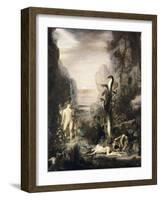 Hercules and the Hydra-Gustave Moreau-Framed Giclee Print