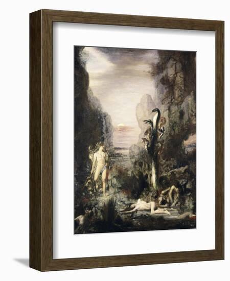 Hercules and the Hydra-Gustave Moreau-Framed Giclee Print