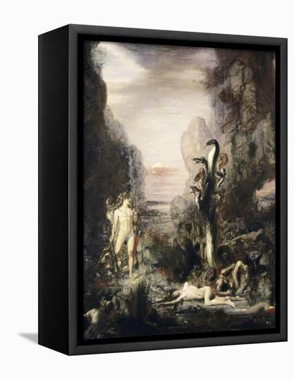Hercules and the Hydra-Gustave Moreau-Framed Stretched Canvas