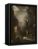 Hercules and the Lernaean Hydra, 1875-76-Gustave Moreau-Framed Stretched Canvas