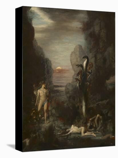 Hercules and the Lernaean Hydra, 1875-76-Gustave Moreau-Stretched Canvas