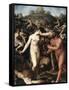 Hercules and the Muses-Alessandro Allori-Framed Stretched Canvas