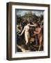 Hercules and the Muses-Alessandro Allori-Framed Premium Giclee Print