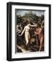 Hercules and the Muses-Alessandro Allori-Framed Premium Giclee Print