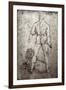 Hercules and the Nemean Lion, c.1504-8-Leonardo da Vinci-Framed Giclee Print