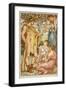 Hercules and the Nymphs-Walter Crane-Framed Giclee Print