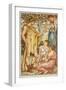 Hercules and the Nymphs-Walter Crane-Framed Giclee Print