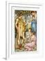 Hercules and the Nymphs-Walter Crane-Framed Giclee Print