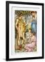 Hercules and the Nymphs-Walter Crane-Framed Giclee Print