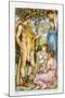 Hercules and the Nymphs-Walter Crane-Mounted Giclee Print