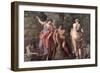 Hercules at the Crossroads, c.1596-Annibale Carracci-Framed Giclee Print