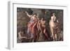 Hercules at the Crossroads, c.1596-Annibale Carracci-Framed Giclee Print