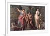 Hercules at the Crossroads, c.1596-Annibale Carracci-Framed Giclee Print