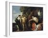 Hercules at the Crossroads, Ca. 1625-Johann Liss-Framed Giclee Print