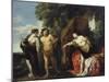 Hercules at the Crossroads, Ca. 1625-Johann Liss-Mounted Giclee Print