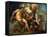 Hercules Crowned by Fame-Sebastiano Conca-Framed Stretched Canvas
