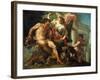 Hercules Crowned by Fame-Sebastiano Conca-Framed Giclee Print
