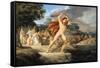 Hercules Defeats Thanatos-Pelagio Palagi-Framed Stretched Canvas