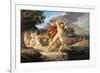 Hercules Defeats Thanatos-Pelagio Palagi-Framed Premium Giclee Print