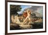 Hercules Defeats Thanatos-Pelagio Palagi-Framed Premium Giclee Print
