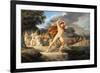 Hercules Defeats Thanatos-Pelagio Palagi-Framed Premium Giclee Print