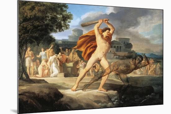 Hercules Defeats Thanatos-Pelagio Palagi-Mounted Premium Giclee Print