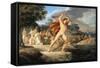 Hercules Defeats Thanatos-Pelagio Palagi-Framed Stretched Canvas