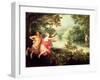 Hercules, Deianeira and the Centaur Nessus, 1612-David Vinckboons-Framed Giclee Print