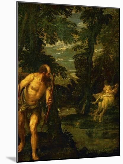 Hercules, Deianira and the Centaur Nessus-Paolo Veronese-Mounted Giclee Print