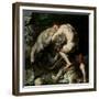 Hercules Fighting the Nemean Lion-Peter Paul Rubens-Framed Giclee Print